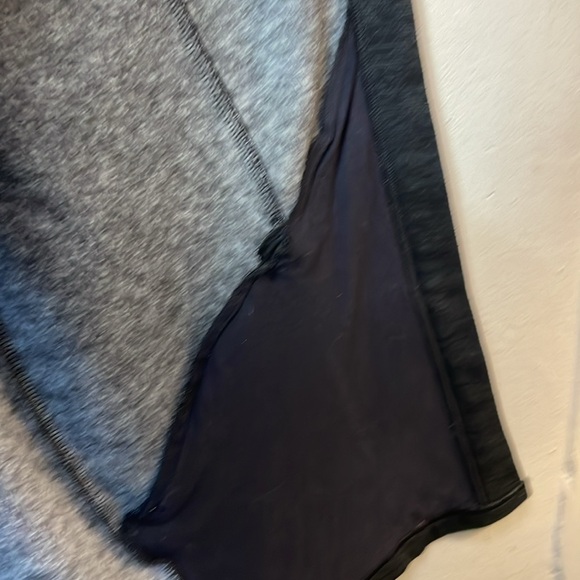 Zella Black Cross-over Collar Oversized Athletic Jacket M. #0023 - Picture 11 of 16